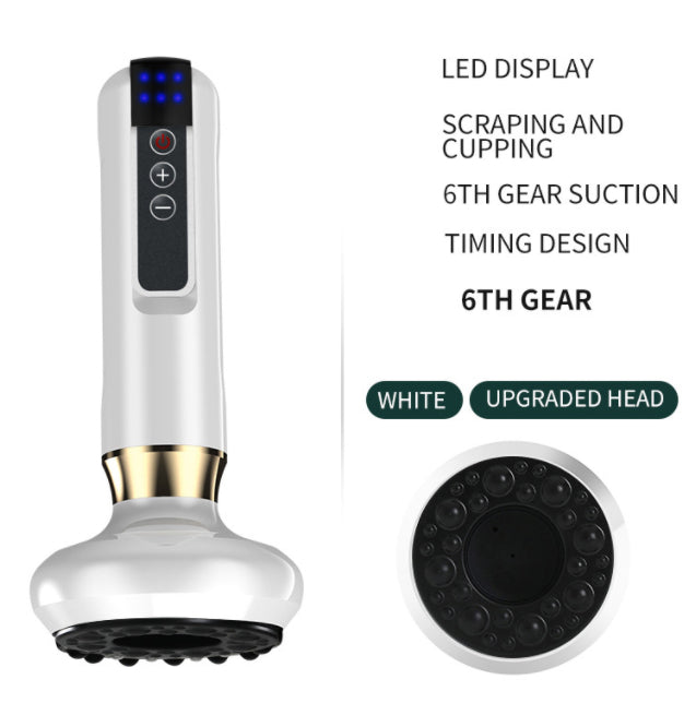 Electric Vacuum Cupping Massager For Body Anti-Cellulite Suction