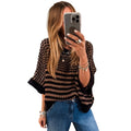 Womens Crew-neck Sweater A Stylish Versatile And Relaxed-fit Top
