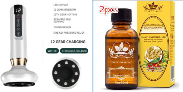 Electric Vacuum Cupping Massager For Body Anti-Cellulite Suction